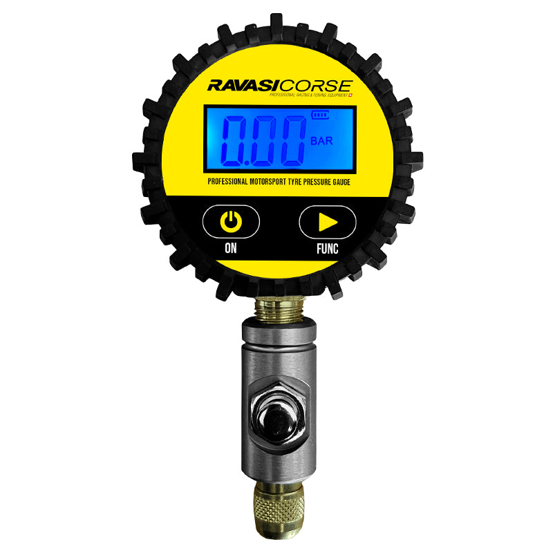 Ravasicorse - Manometro professionale digitale con attacco diretto Ø63 mm 0-4 bar - Ravasicorse
