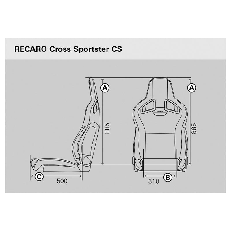 Recaro - Cross Sportster CS (similpelle nera/dinamica rossa)
