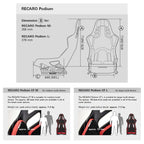 Recaro - Podium CF (perlonvelours nero)