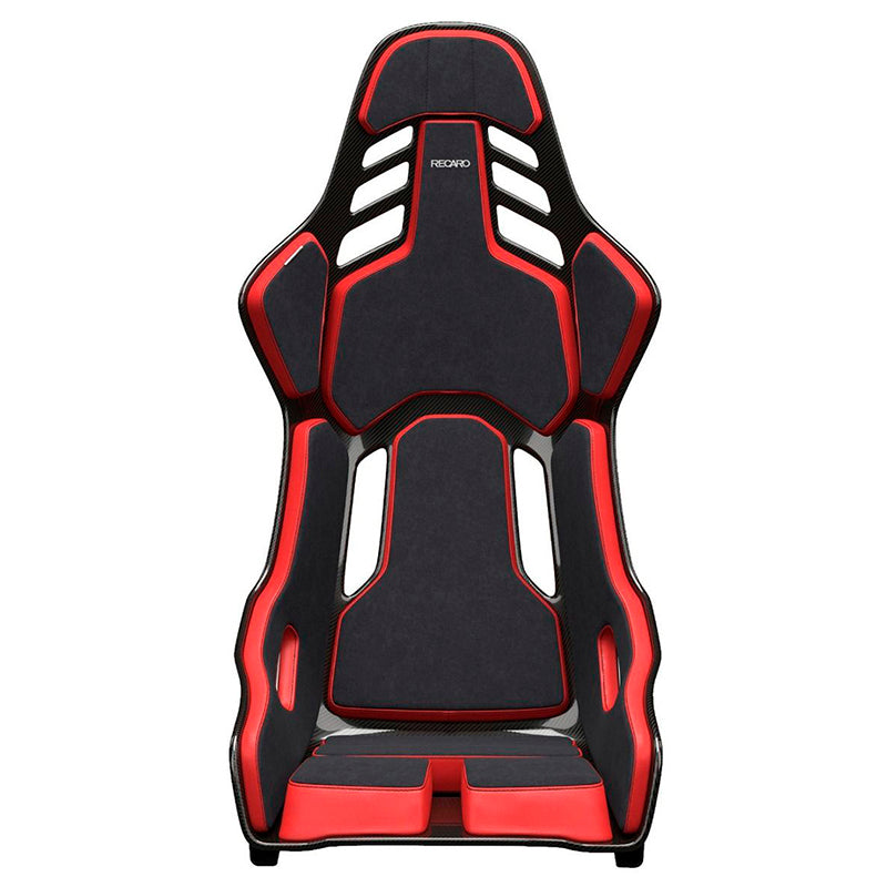 Recaro - Podium CF (alcantara nera/pelle rossa)