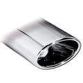 Inoxcar - Finale con silenziatore con uscita 120x80 mm (Oblique) - Ravasicorse