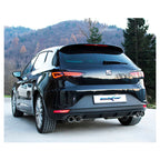 Inoxcar - Finale con silenziatore con uscita 2 x Ø80 DX+SX (Racing) - Ravasicorse