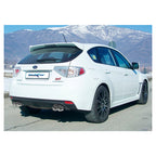 Inoxcar - Finale con silenziatore con uscita 2 x Ø80 DX+SX (Racing) - Ravasicorse