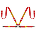 Cintura Sabelt - 4 punti per Porsche 911 Passenger (red) - Ravasicorse