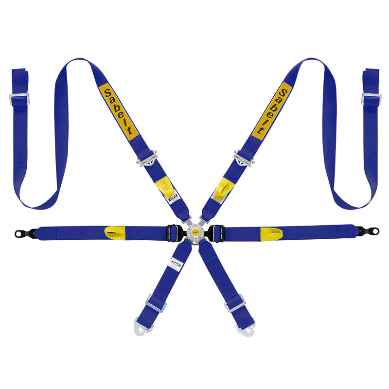 Cintura Sabelt - 6 punti Enduro per Porsche 997-991 / GT3 (blue) - Ravasicorse