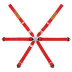 Cintura Sabelt - 6 punti GT per Porsche 911-984 / GT4 (red) - Ravasicorse