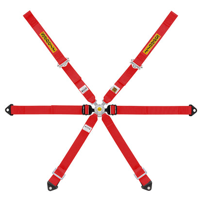 Cintura Sabelt - 6 punti GT per Porsche 911-984 / GT4 (red) - Ravasicorse
