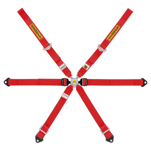 Cintura Sabelt - 6 punti GT per Porsche 911-984 / GT4 (red) - Ravasicorse
