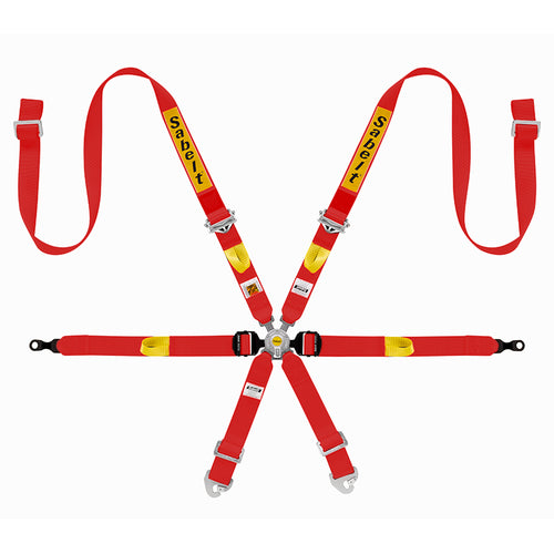 Cintura Sabelt - 6 punti GT per Porsche 997 / 911 / GT3 (red) - Ravasicorse