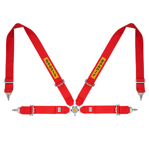Cintura Sabelt - 4 punti GT/Rally FIA 8854/98 (red - CCS433SRUN) - Ravasicorse