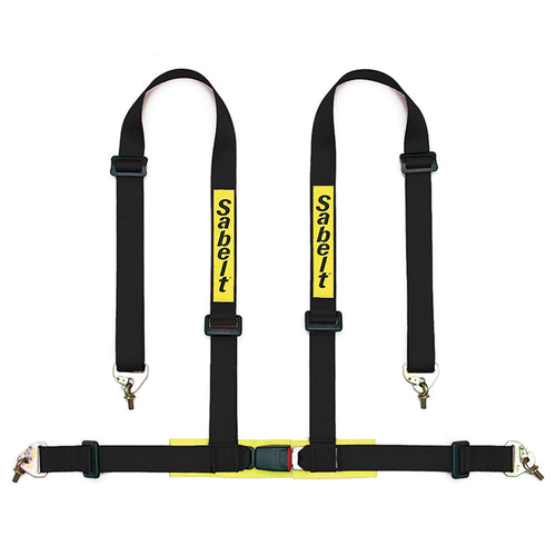 Cintura Sabelt - 4 punti Clip In Street/Clubman ECE 16 (black) - Ravasicorse