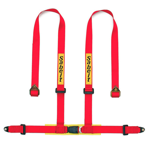 Cintura Sabelt - 4 punti Bolt In Street/Clubman ECE 16 (red) - Ravasicorse