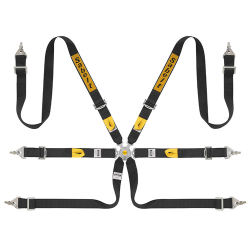 Cintura Sabelt - 6 punti Rally FIA 8853-2016 (black - CCS622SNUN) - Ravasicorse