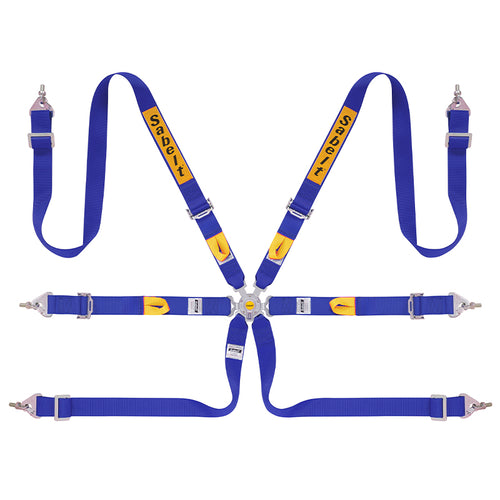 Cintura Sabelt - 6 punti Rally FIA 8853-2016 (blue - CCS622SBUN) - Ravasicorse