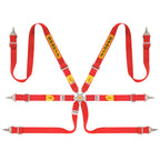 Cintura Sabelt - 6 punti Rally FIA 8853-2016 (red - CCS622SRUN) - Ravasicorse