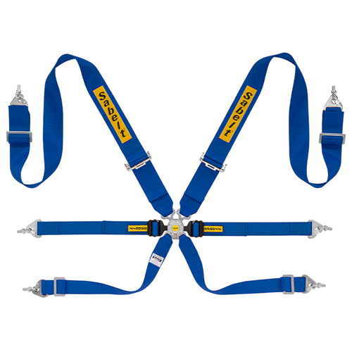 Cintura Sabelt - 6 punti Rally 3x2" FIA 8853-2016 (blue) - Ravasicorse