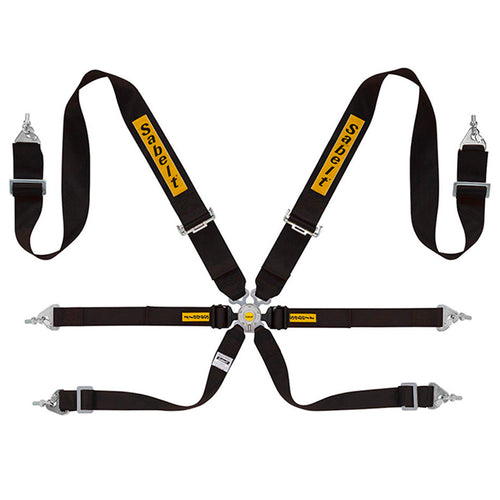 Cintura Sabelt - 6 punti Rally 3x2" FIA 8853-2016 (black) - Ravasicorse