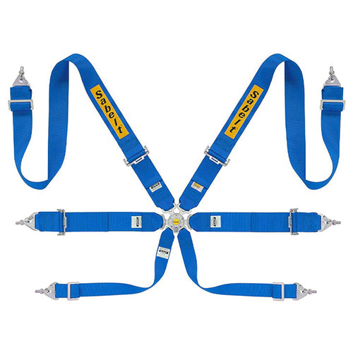 Cintura Sabelt - 6 punti Rally 3x3" FIA 8853-2016 (blue - CCS633SBUN) - Ravasicorse