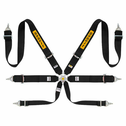 Cintura Sabelt - 6 punti Rally 3x3" FIA 8853-2016 (black - CCS633SNUN) - Ravasicorse