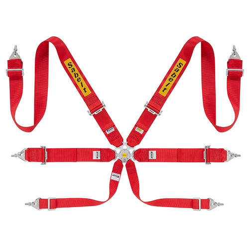 Cintura Sabelt - 6 punti Rally 3x3" FIA 8853-2016 (red - CCS633SRUN) - Ravasicorse