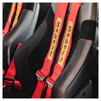 Sabelt - Kit cinture DX+SX x Abarth 500/595/695 (red) - Ravasicorse