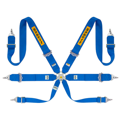 Cintura Sabelt - 6 punti Rally 3x3" FIA 8853-2016 (blue) - Ravasicorse