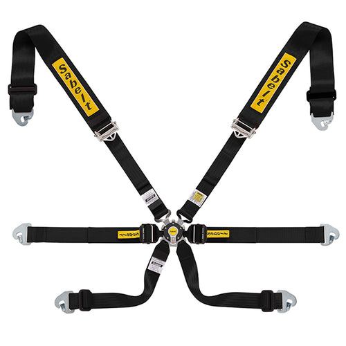 Cintura Sabelt - 6 punti Endurance FIA 8853-2016 (black) - Ravasicorse