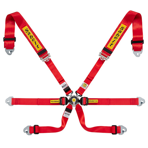 Cintura Sabelt - 6 punti Endurance FIA 8853-2016 (red) - Ravasicorse