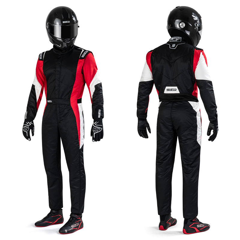 Sparco - Tuta Competition (black/red/white) - Ravasicorse