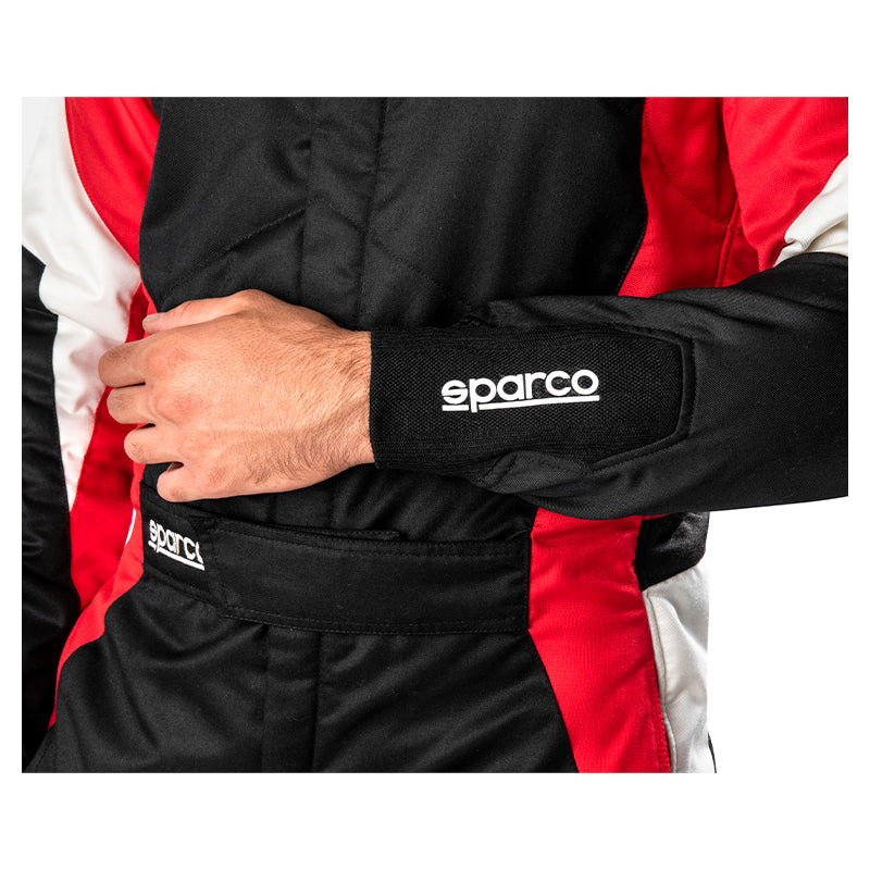 Sparco - Tuta Competition (black/red/white) - Ravasicorse