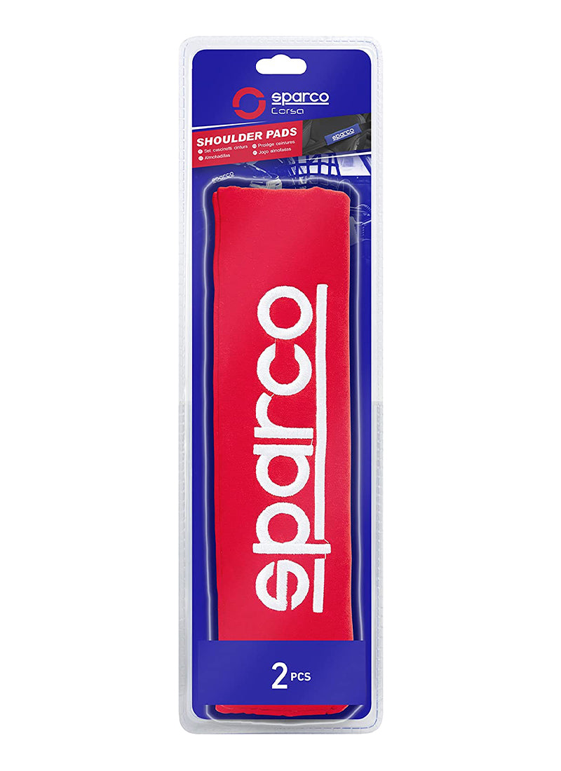 Sparco - Cuscini passa cintura (red) - Ravasicorse
