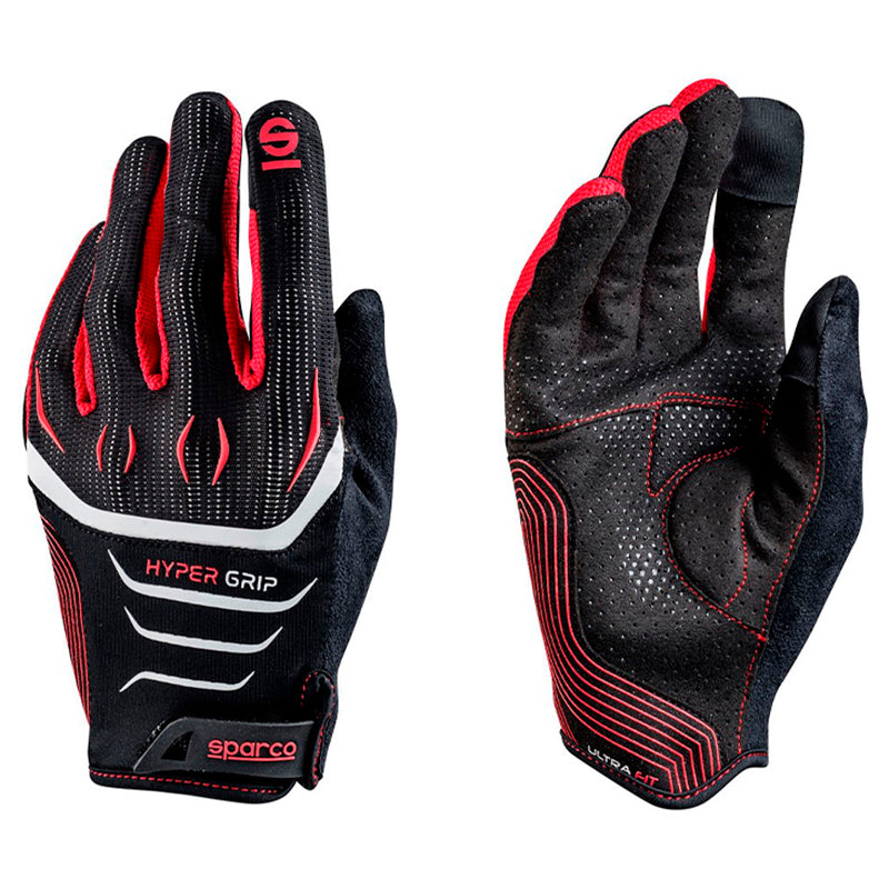 Sparco Gaming - Guanti Hypergrip (black/red) - Ravasicorse
