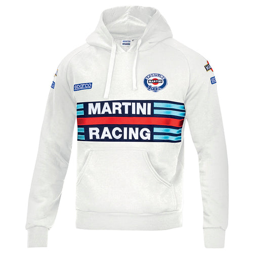 Felpa hoodie Sparco - Martini Racing (white) - Ravasicorse