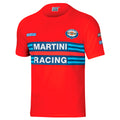 T-Shirt Sparco - Martini Racing (red) - Ravasicorse
