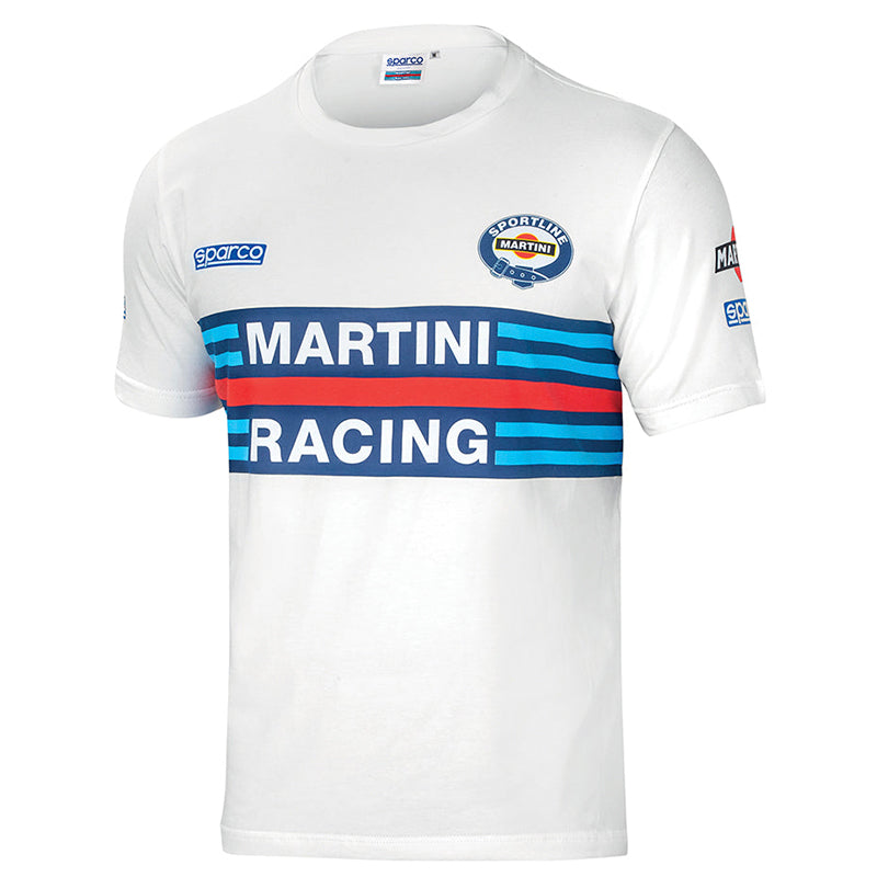 T-Shirt Sparco - Martini Racing (white) - Ravasicorse