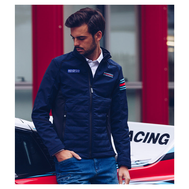 Sparco - Martini Racing giacca Softshell (blue)
