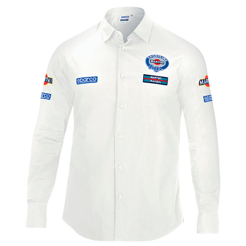 Camicia Sparco - Martini Racing (white) - Ravasicorse