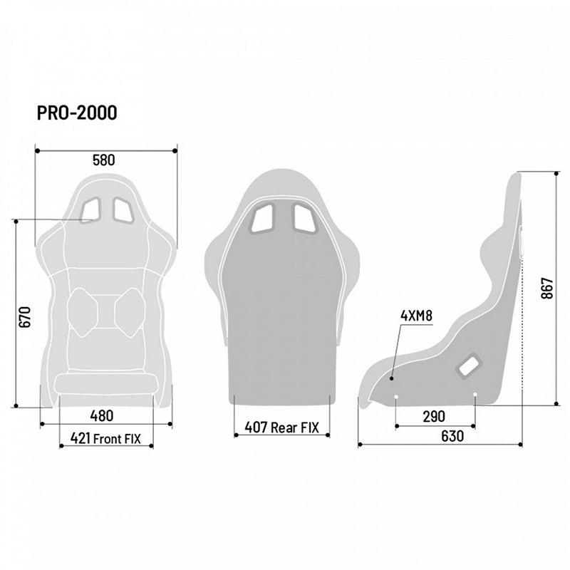Sparco - Sedile Pro 2000 QRT - Ravasicorse