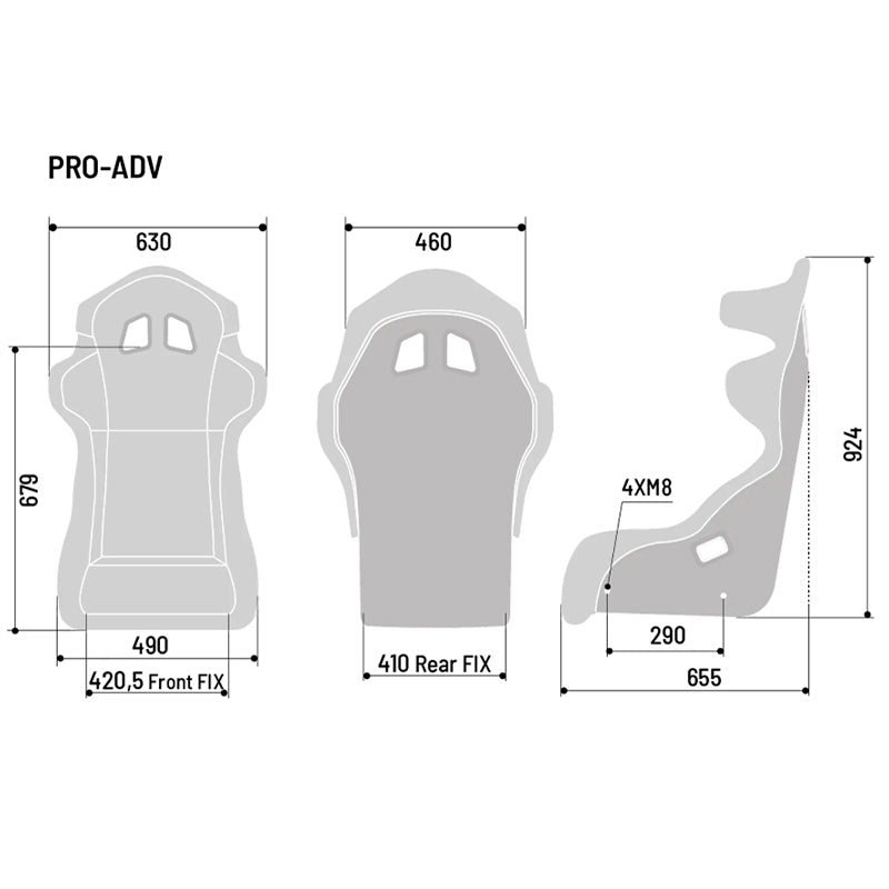 Sparco - Sedile Pro ADV QRT - Ravasicorse