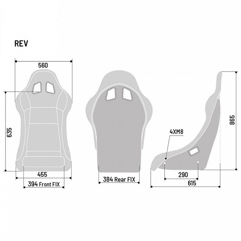 Sparco - Sedile REV QRT - Ravasicorse