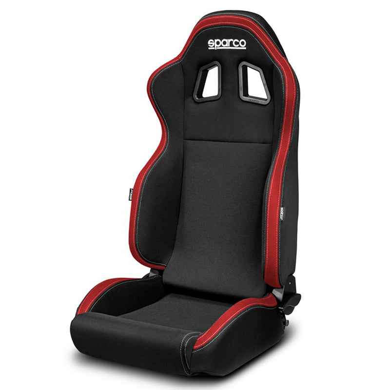 Sparco - Sedile R100 MY2022 (black/red) - Ravasicorse