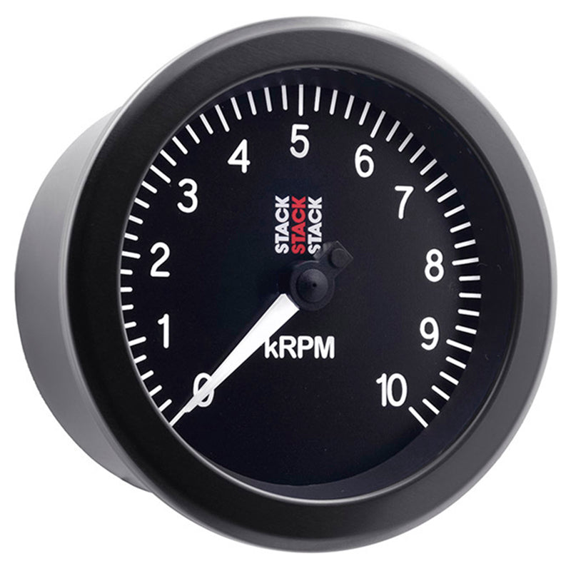 Stack - Contagiri Sport 10.000 RPM (Ø80 mm - Black) - Ravasicorse