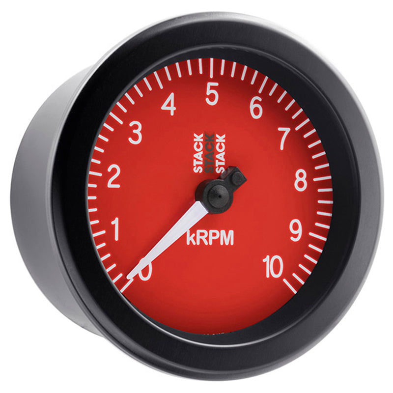Stack - Contagiri Sport 10.000 RPM (Ø80 mm - Red) - Ravasicorse