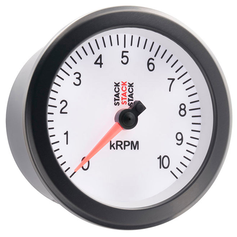 Stack - Contagiri Sport 10.000 RPM (Ø80 mm - White) - Ravasicorse