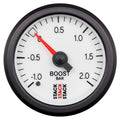 Stack - Meccanici pressione turbo -1.0 - +2.0 bar (white) - Ravasicorse