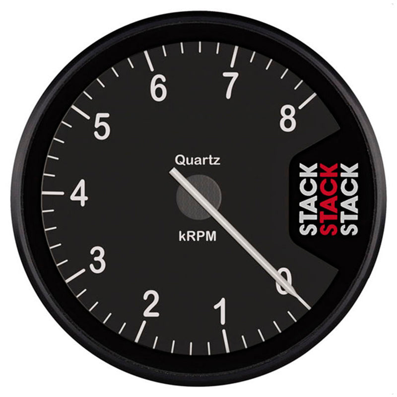Stack - Contagiri Clubman 0-8.000 RPM (Ø80 mm - Black) - Ravasicorse