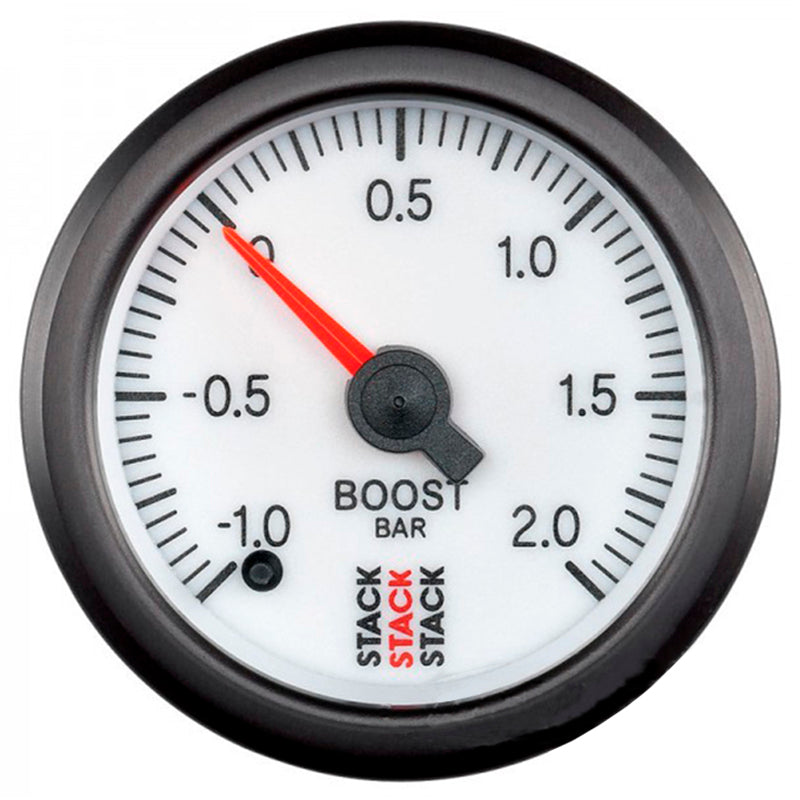 Stack - Passo-Passo pressione turbo (Ø52 mm - White) - Ravasicorse
