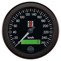 Stack - Tachimetro 0-260 Km/h (Ø80 mm - Black) - Ravasicorse