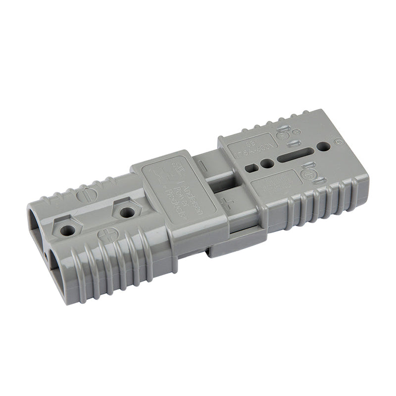 Connettore bipolare 2 pezzi grigio - Ravasicorse