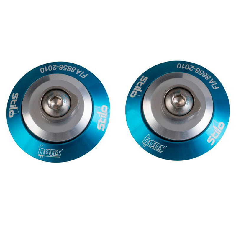 Stilo - Coppia di clip Hans FIA 8858/2010 - Ravasicorse